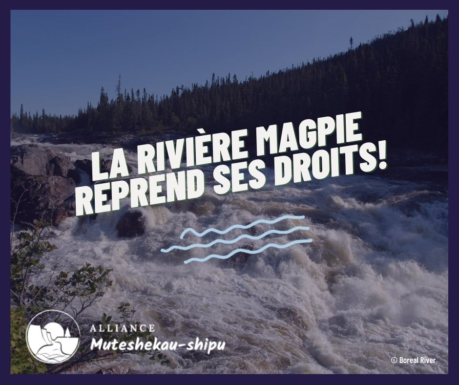 Featured image for “Première au Canada : la rivière Magpie reconnue comme une « personne juridique »”