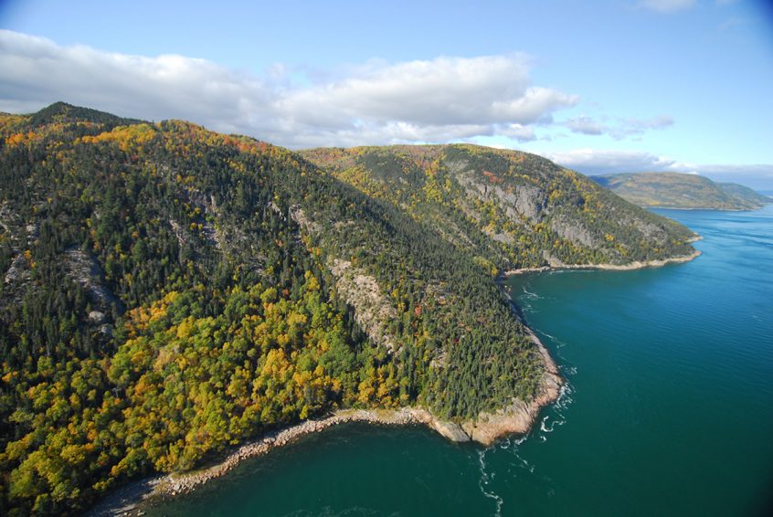 Vue aérienne Saint-Laurent par Nelson Boisvert