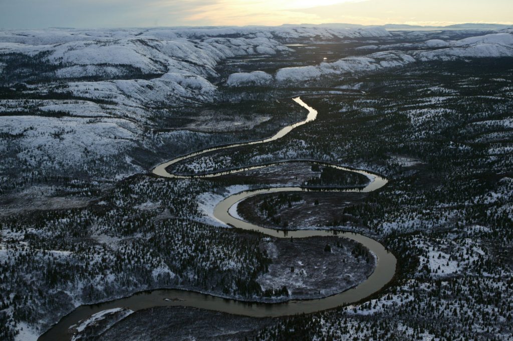 Parc Tursujuq hiver par Robert Fréchette